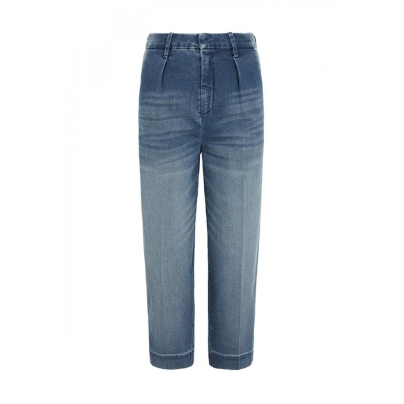 Sass & Bide Women's Night Vision Denim Cropped Pants Jeans Blue Tint 2 Nwt $270 - Picture 5 of 5